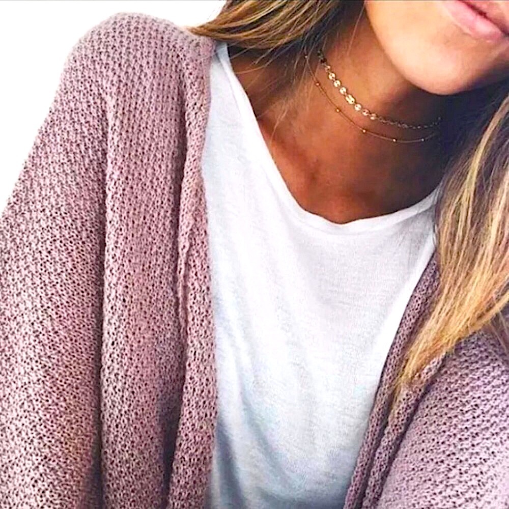 ⚜️[𝟯/$𝟭𝟴]⚜️2 Layered Gold Delicate Necklace NEW - Picture 3 of 9